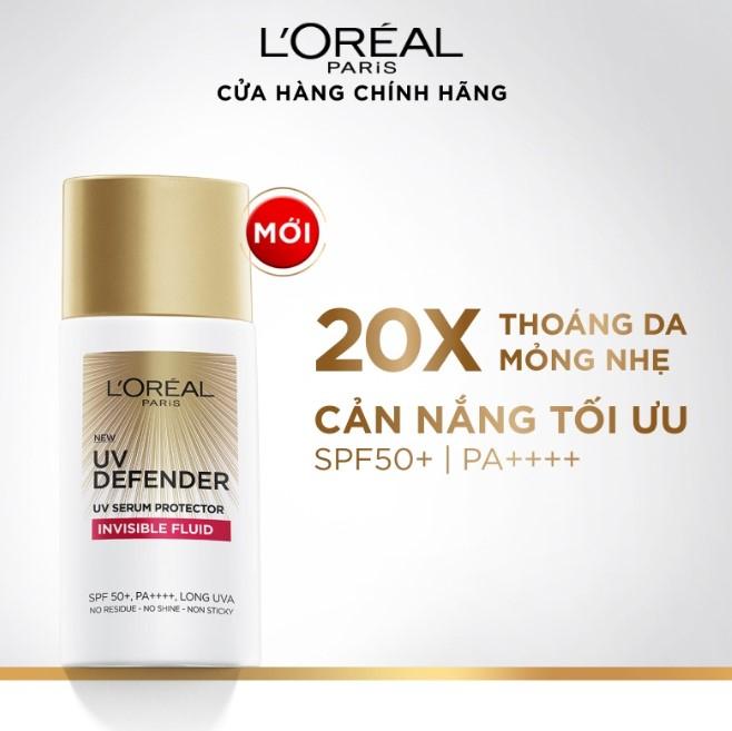 Kem chống nắng L'Oreal Paris UV Defender Serum SPF 50++