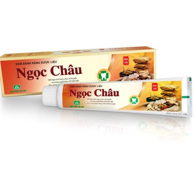 Kem đánh răng dược liệu Ngọc Châu
