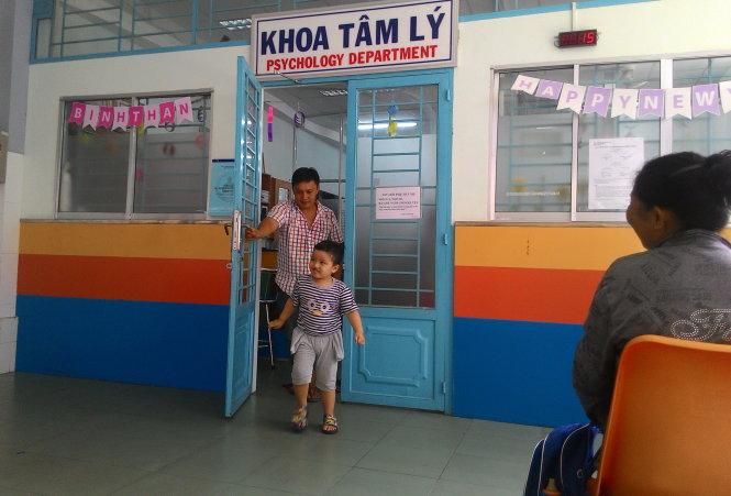 Khoa tâm lý bệnh viện Nhi Đồng 2