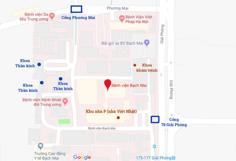Khoa Thần kinh - Bệnh viện Bạch Mai