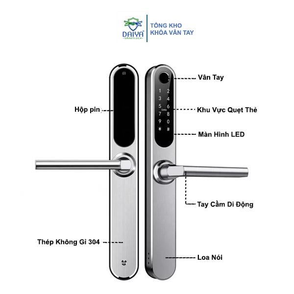 Khóa vân tay thông minh DAIYA SMART LOCK A2