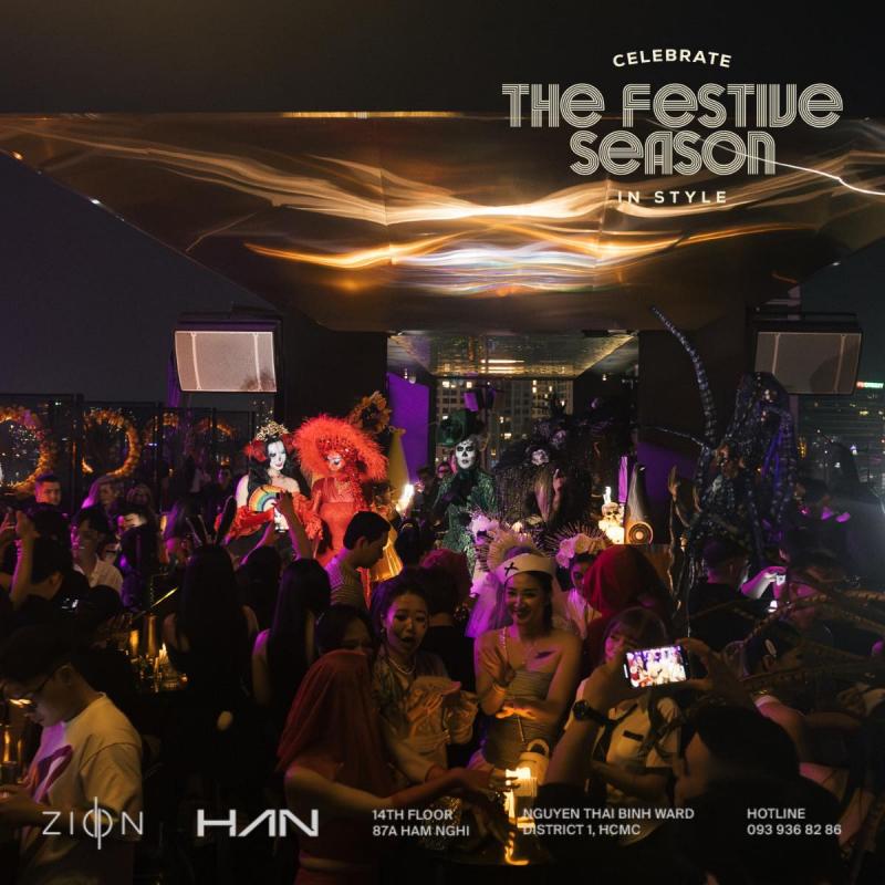 Zion Sky Lounge & Dining - Sky bar “HOT” nhất Sài Gòn