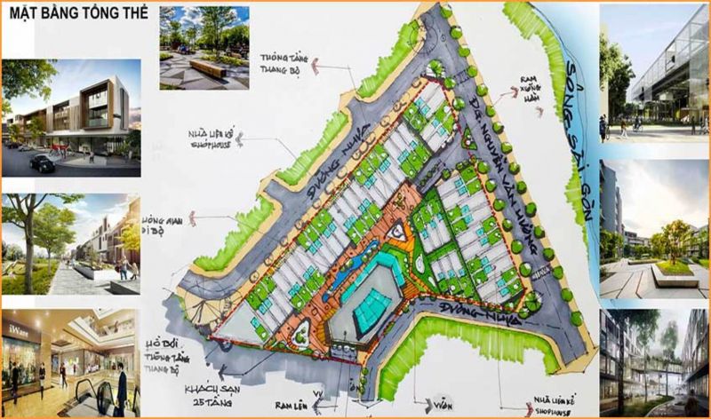 Mặt bằng tổng thể King Crown Village