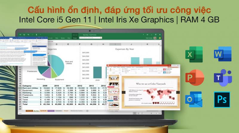 Laptop Dell Inspiron 15 3511 P112F001 (15.6