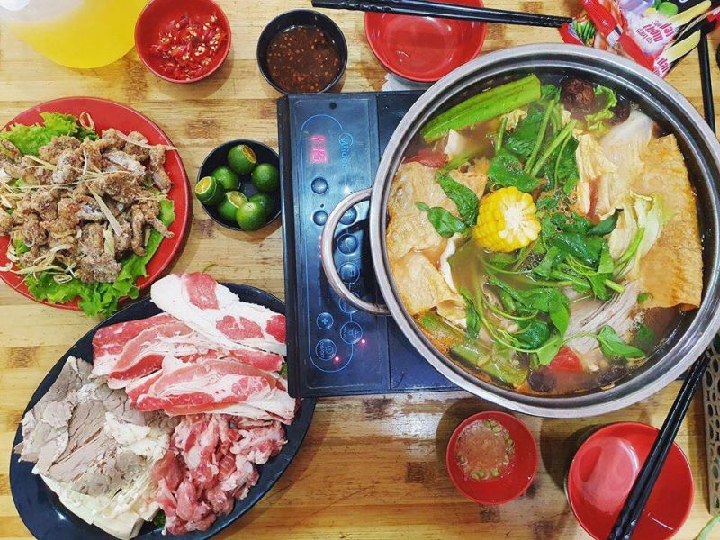 Lẩu hải sản Hằng Béo