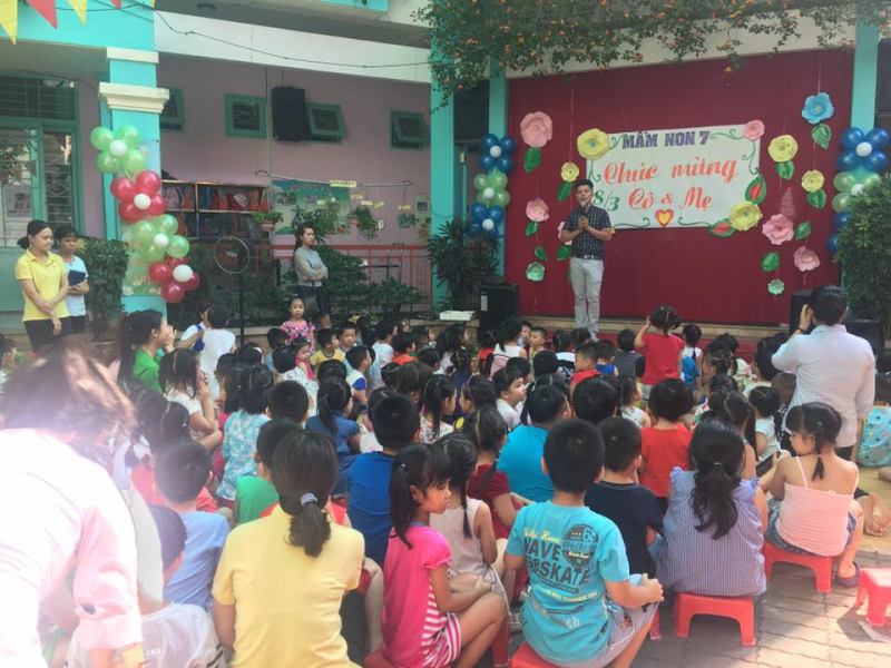 Mầm non 7 Quận 3 hiện có 4 cơ sở tại khu vực quận 3