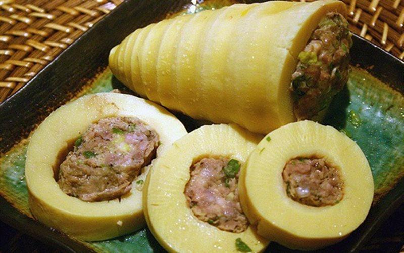 Măng nhồi thịt vịt
