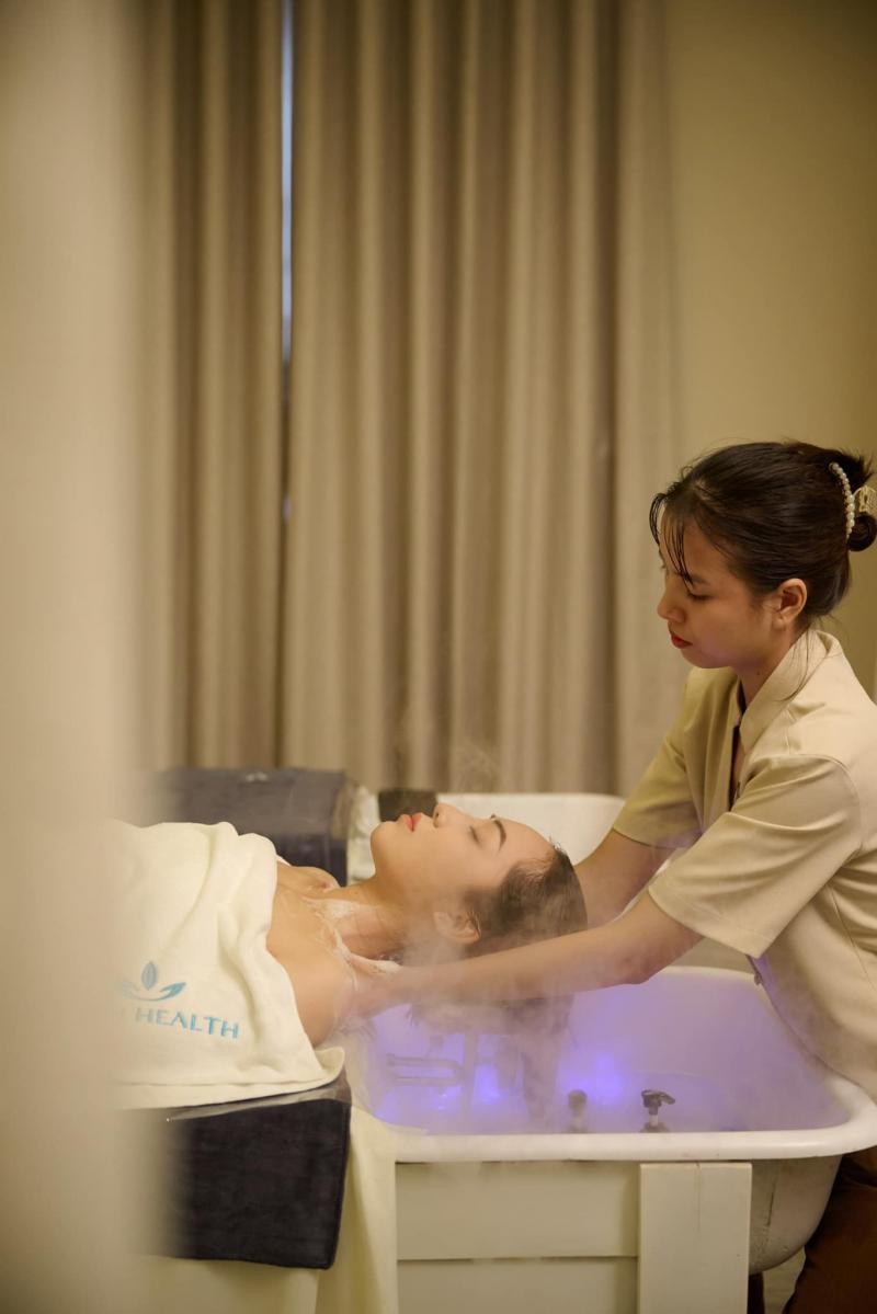 Gội đầu dưỡng sinh tại MAO