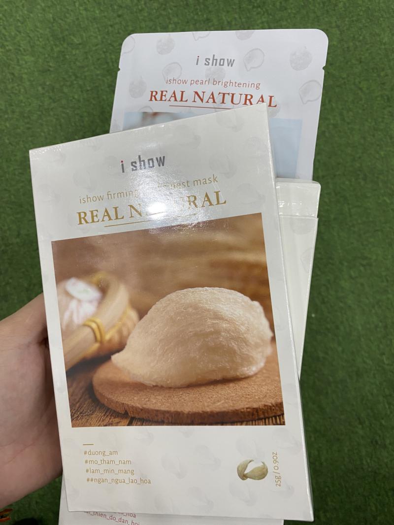 Mặt nạ ngăn ngừa lão hóa tổ yến I Show Real Natural IS-M3