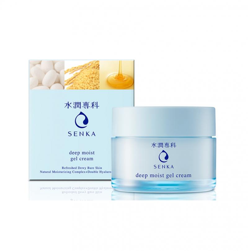 Mặt nạ ngủ Senka Deep Moist Gel Cream