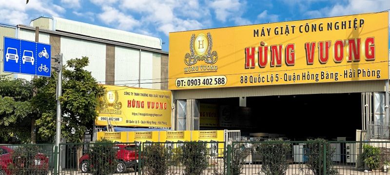 Máy Giặt Công Nghiệp Hùng Vương