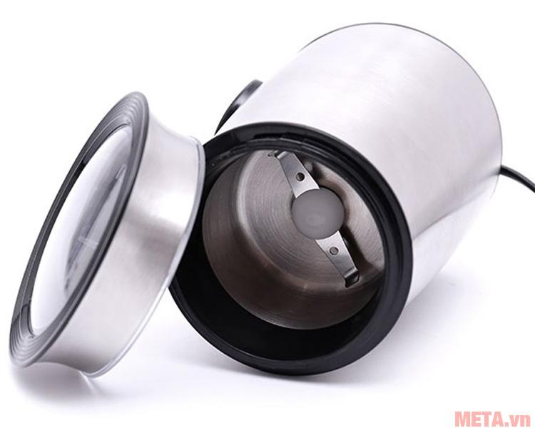 Máy xay cà phê mini Tiross TS532 cho ra thành phẩm cà phê ưng ý
