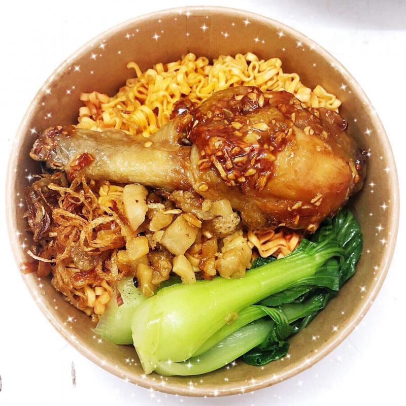 Mì Trộn Tóp Mỡ, Mì & Nui - Cô Nga
