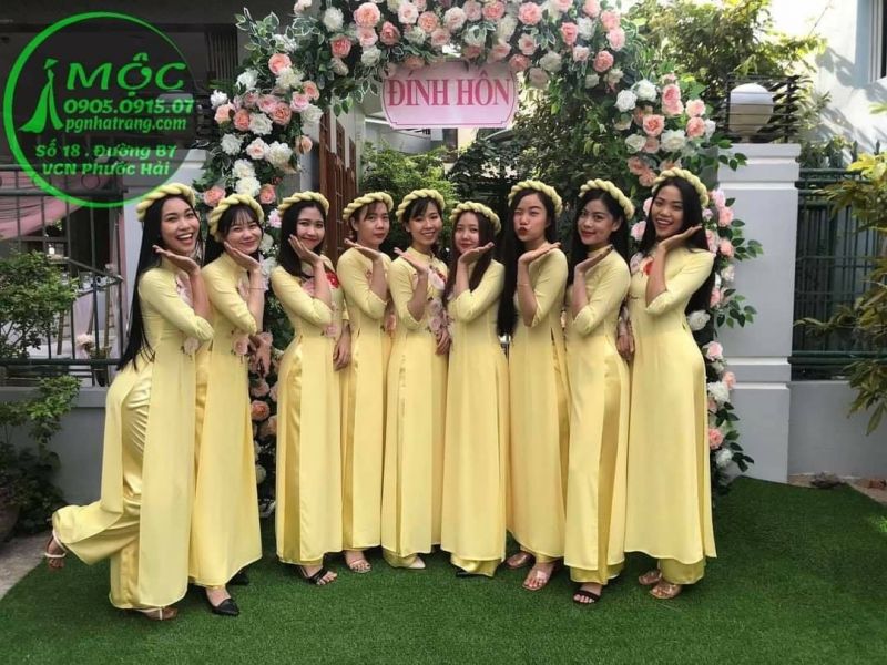 Mộc - Địa chỉ cho thuê áo dài đẹp tại Nha Trang
