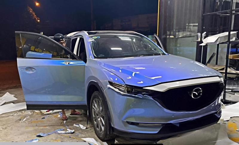 Một sản phẩm wrap decal tại Moca Auto - Auto 365 Bến Tre