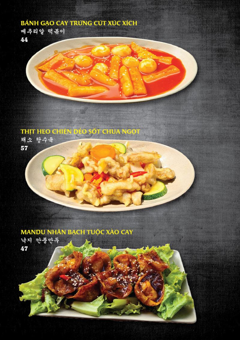 Moon's Kitchen - Món Hàn Quốc