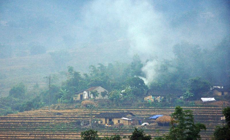 Khói lam chiều mùa đông
