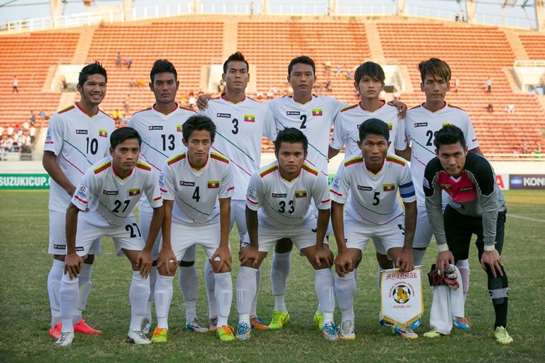 Tuyển Myanmar với biệt danh Thiên thần trắng
