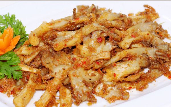Nấm bào ngư xào sả ớt