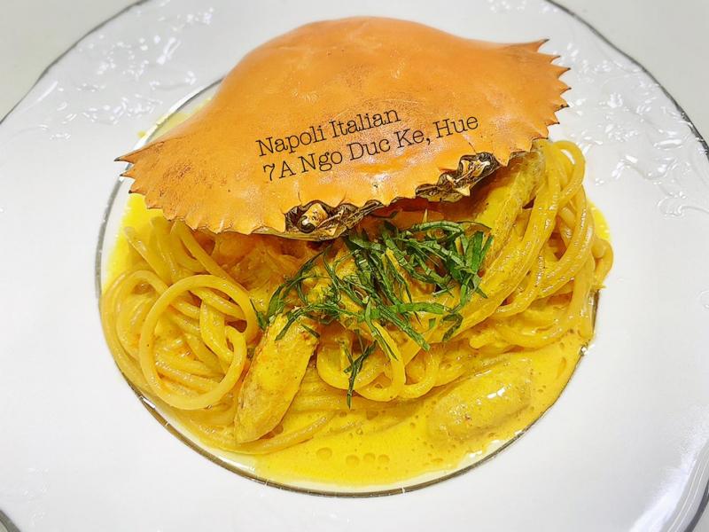 Mì Ý cua của Napoli Italian