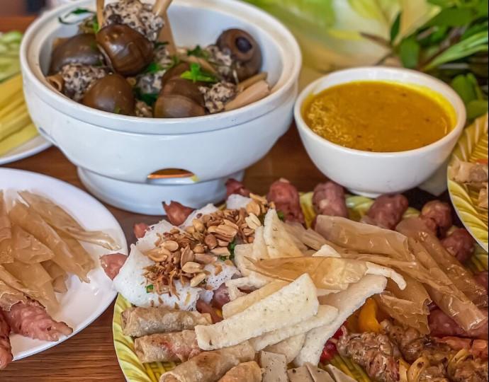 Nem nướng Đà Lạt - Nhà Nấm