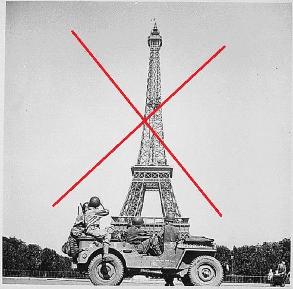 Tháp Eiffel từng bị 