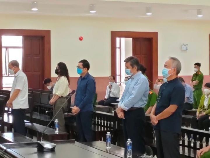 Ảnh tại phiên tòa (Ảnh: PLO)