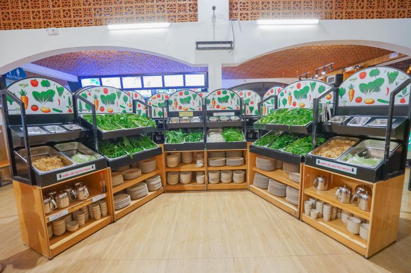 Nhà hàng buffet rau LÉGUDA