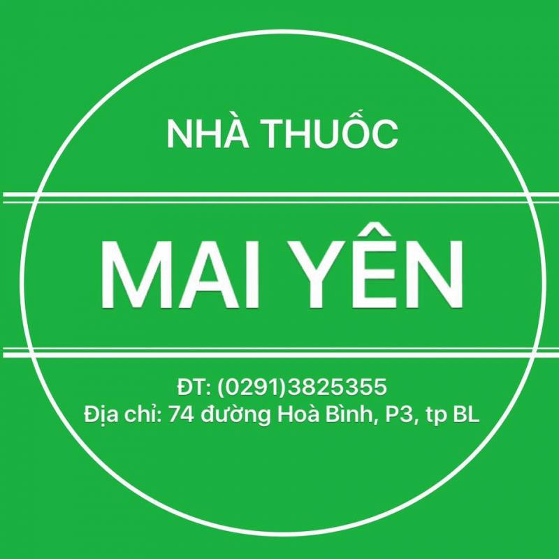 Nhà thuốc Mai Yên Bạc Liêu