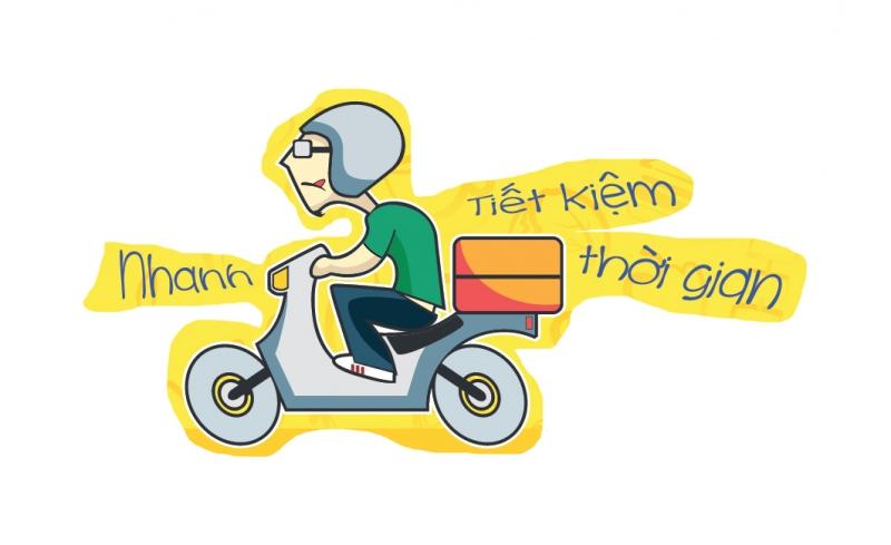Nhân viên giao hàng chuyên nghiệp thu nhập cao khá phổ biến trong xã hội ngày nay