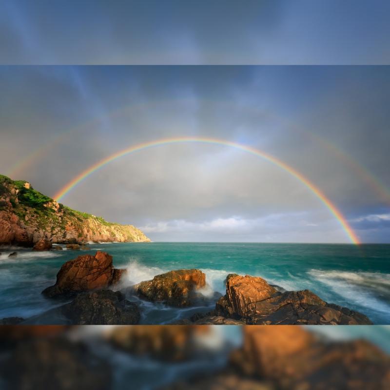 Nơi tốt nhất để xem cầu vồng là ở Hawaii