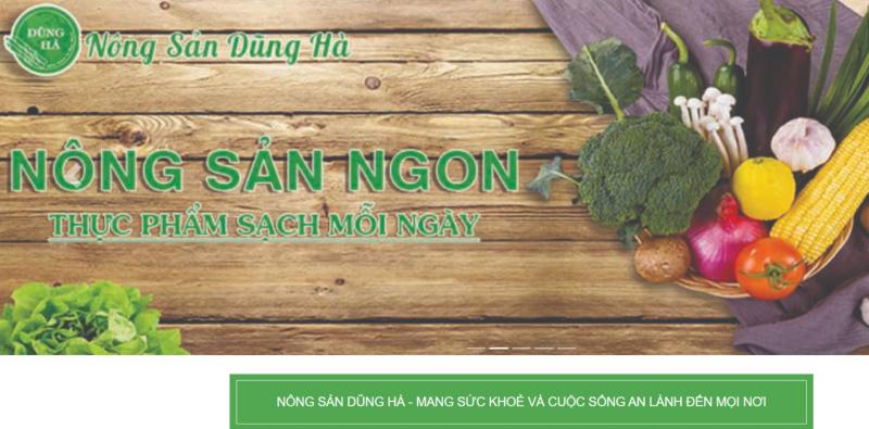 Chuỗi cửa hàng Nông sản Dũng Hà