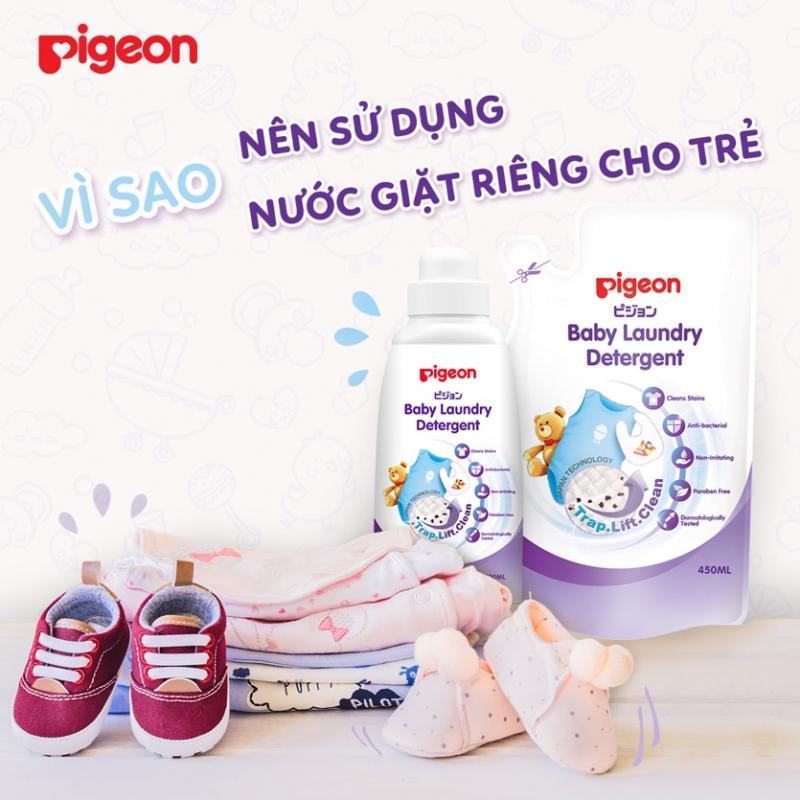 Nước giặt quần áo trẻ em Pigeon