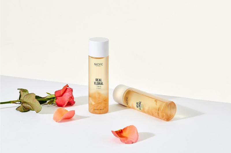 Nước hoa hồng dưỡng ẩm ngăn ngừa lão hóa Nacific Real Floral Toner Calendula