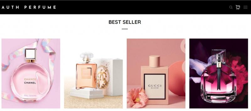 Nước hoa xách tay Auth Perfume