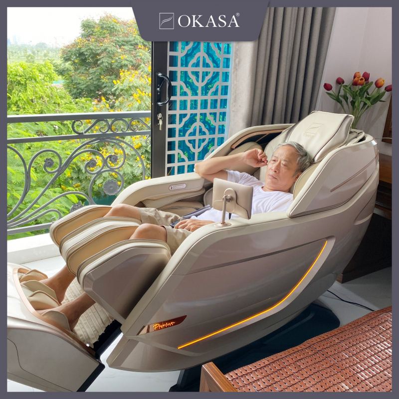 Okasa là nhà nhập khẩu và phân phối ghế massage toàn thân công nghệ Nhật Bản và uy tín, chất lượng.