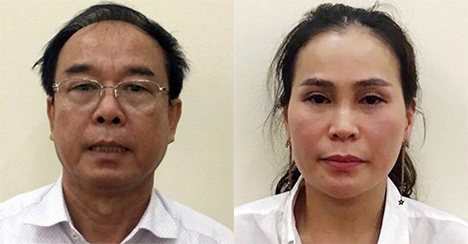 Ông Nguyễn Thành Tài và bà Lê Thị Thanh Thúy (Ảnh: VNExpress)