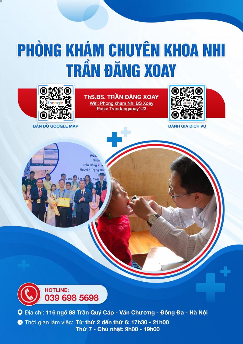 Phòng khám Nhi Bác sĩ Xoay