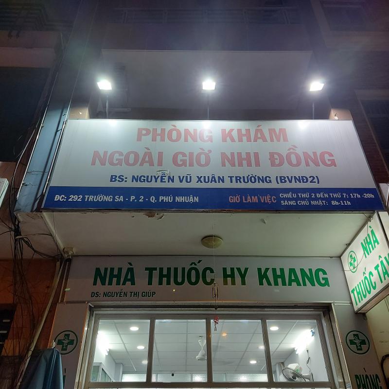 Phòng khám Nhi BS Nguyễn Vũ Xuân Trường