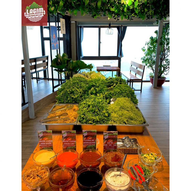 Quán lẩu buffet rau Đà Lạt LAGIM