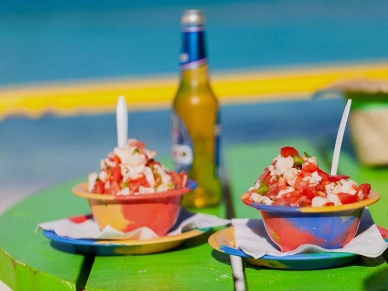 Rau trộn Conch của Bahamas