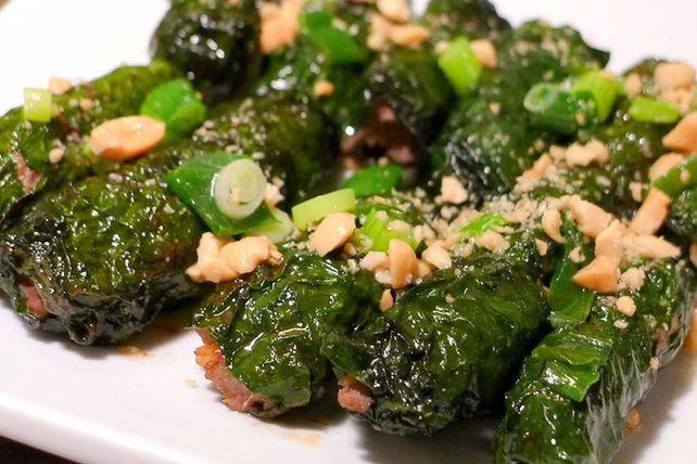 Rươi Cuốn Lá Lốt
