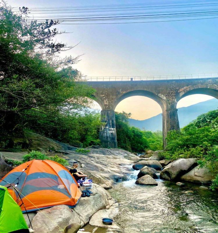 Thuê lều trại du lịch khu vực Nghi Sơn- Linking Camping