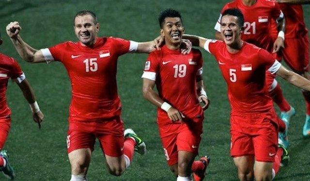 Tuyển Singapore với biệt danh Những chú sư tử