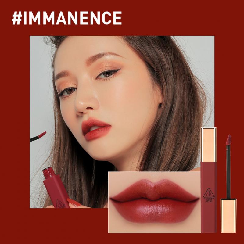Son Kem Lì 3CE Mịn Nhẹ Như Mây màu Immanence (Đỏ lạnh trầm)