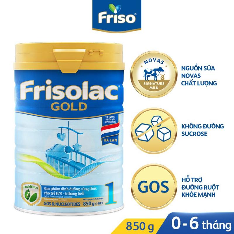 Sữa bột Frisolac Gold 1 850g