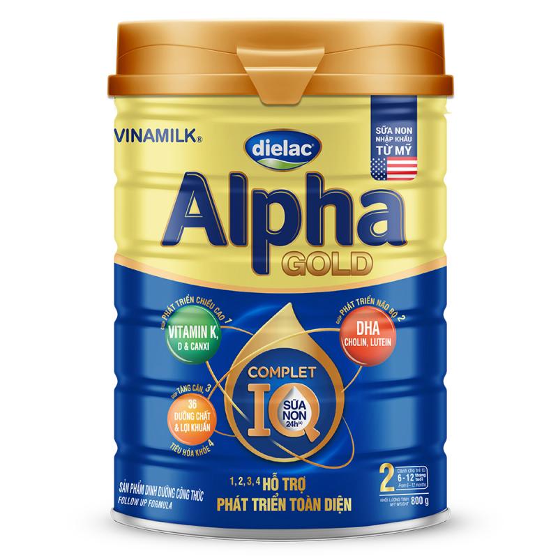 Sữa bột Vinamilk Dielac Alpha Gold số 2