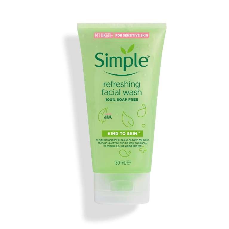 Sữa rửa mặt dịu nhẹ Simple