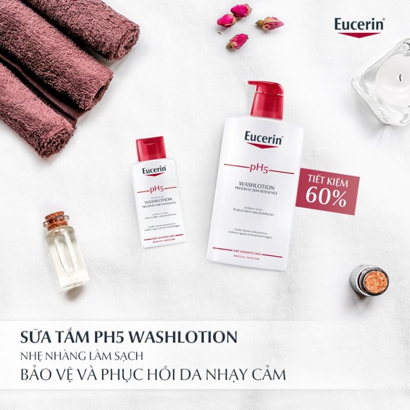Sữa tắm Eucerin pH5 Washlotion