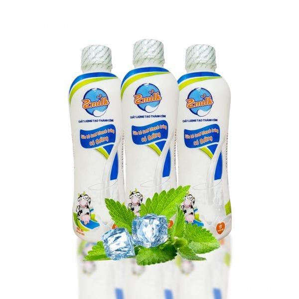 Sữa bò tươi thanh trùng có đường Ba Vì (chai 900ml)